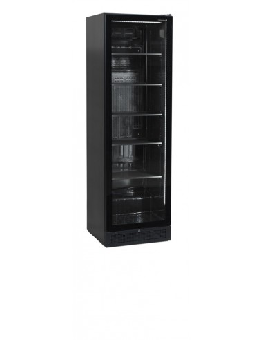 Vitrine réfrigérée noire 347L - PRO17044