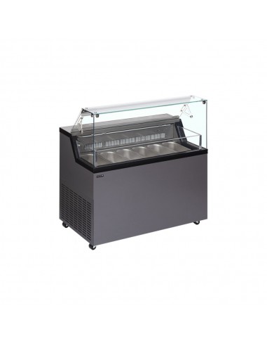 Vitrine à glace 6 bacs - PRO20326