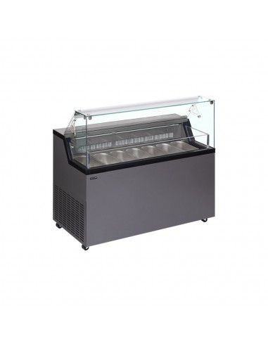 Vitrine à glace 7 bacs - PRO20327