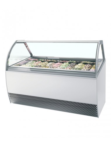 Vitrine à glace 20 bacs - PRO20333