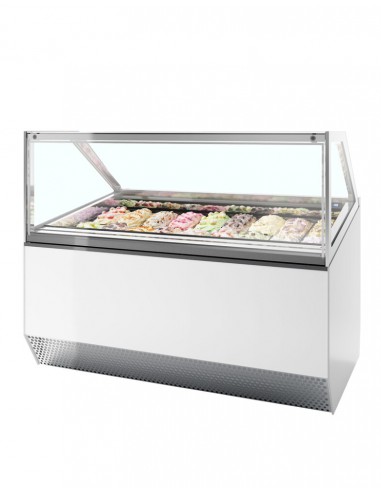 Vitrine à glace 18 bacs - PRO20336