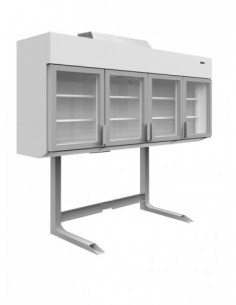 Congélateur vitré 650L -...