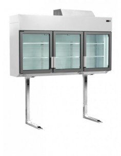 Congélateur vitré 628L -...