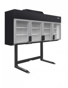 Bi-température vitré 650L -...