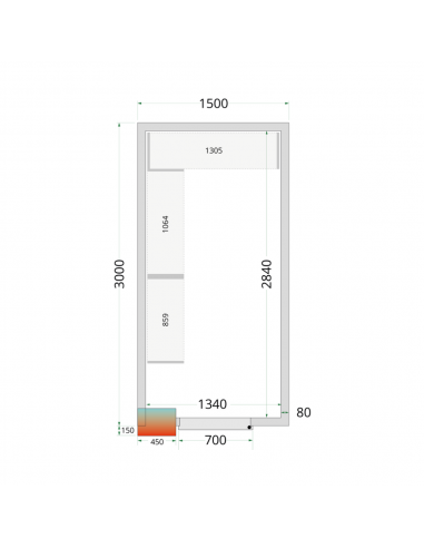 Panneaux de chambre froide 9m3 - CR...