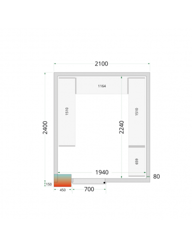 Panneaux de chambre froide 10m3 - CR...