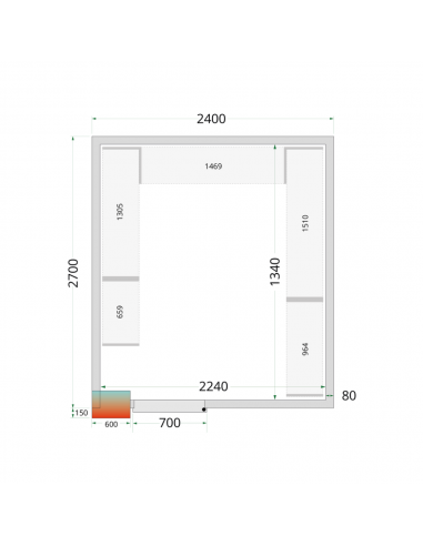 Panneaux de chambre froide 13m3 - CR...