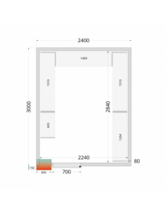 Panneaux de chambre froide...