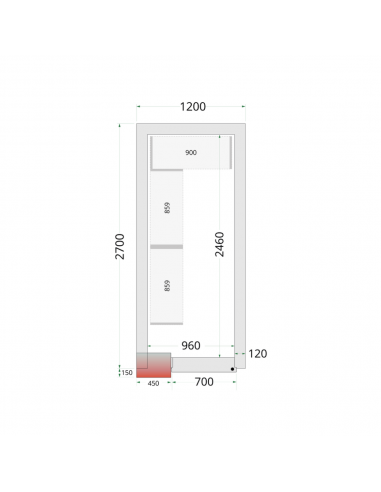 Panneaux de chambre froide 7m3 - CR...