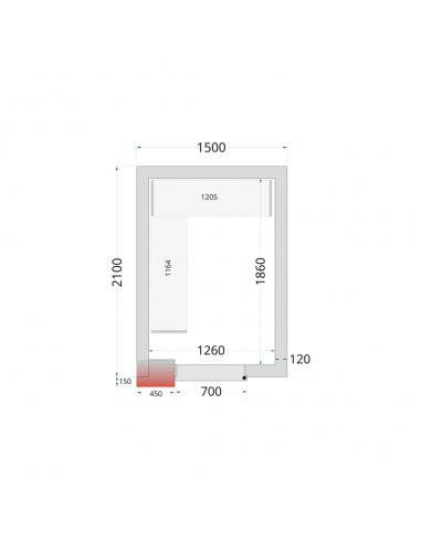 Panneaux de chambre froide 6m3 - CR...