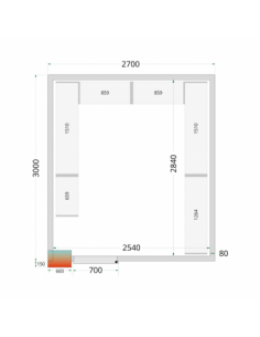 Chambre froide positive...