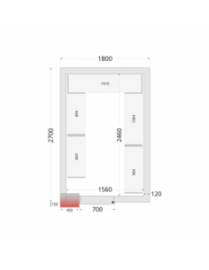 Chambre froide négative...
