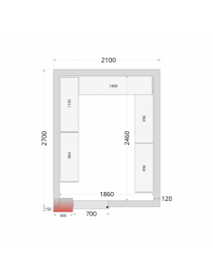 Chambre froide négative...