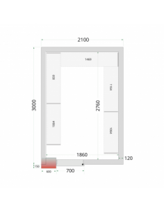 Chambre froide négative...
