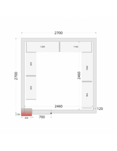 Chambre froide négative...