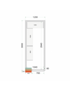 Panneaux chambre froide 7m3...