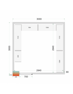 Panneaux chambre froide...