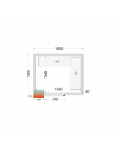 Panneaux chambre froide 5m3...