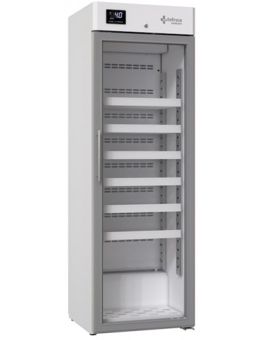 Armoire médicale vitrée 376L