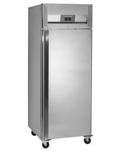Réfrigérateur inox 408L -...