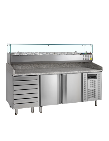 Table à pizza 370L - PRO67415