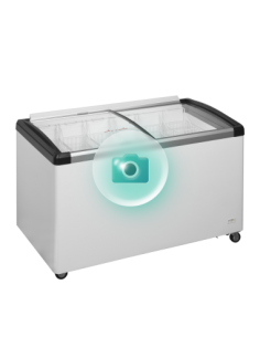 Congélateur à glace 395L -...