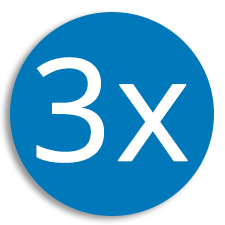 logo 3X sans frais